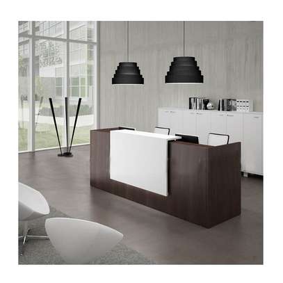 1.4 M Modern Design Custom Wood Office Desk image 4