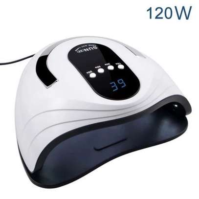 120W UV LED Nail Lamp Gel Nail Dryer,With 4 Timer Setting Portable Nail Curing Light For Gels Polishes image 7