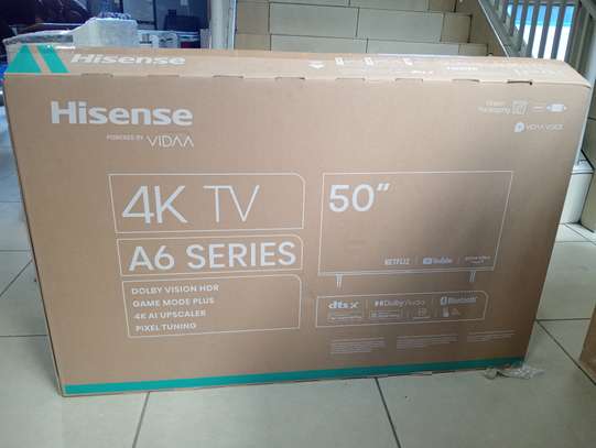 Hisense 50" smart UHD 4k frameless tv image 2