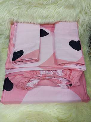 Super quality pure cotton bedsheets with a matress cover image 9