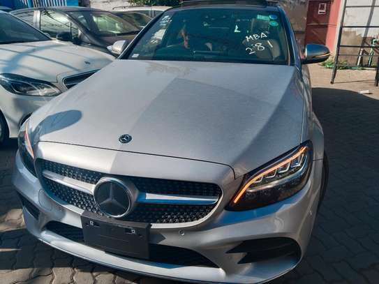 Mercedes Benz C180 silver on sale image 3