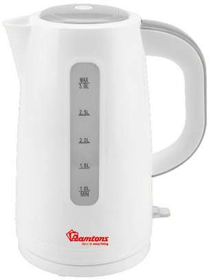 CORDLESS ELECTRIC KETTLE 3 LITRES WHITE- RM/567 image 2