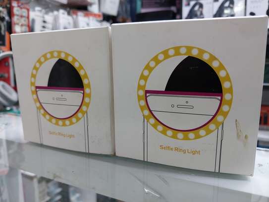 Mini Selfie Led Ring Light for mobile phones image 2