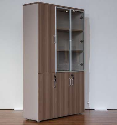 Office Cabinet : Custom-Built Wooden Cabinet image 1