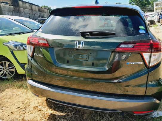 Honda Vezel hybrid 2016 2wd green image 3