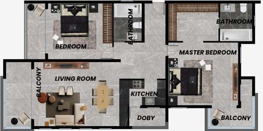 1 Bed Apartment with Swimming Pool at Nyali Road image 30