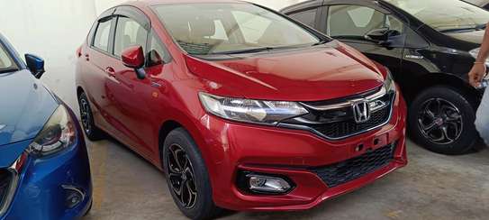 Honda Fit hybrid Red 2018 2wd image 2