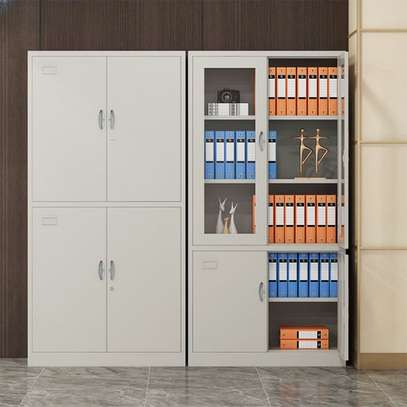 Office Cabinet: 2-Door Steel Frame Cabinet in Modern Style image 7
