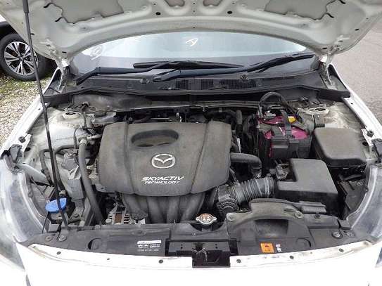Mazda Demio white color fully loaded 2017 model image 4