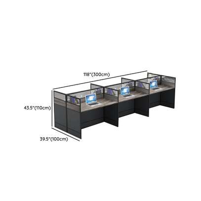 6-Way Modular Office Workstation image 3