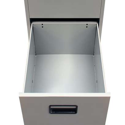 Office Cabinet :  3-Drawer Metallic Office Filing Cabinet image 10