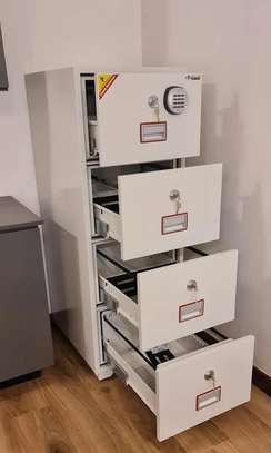 Safe Cabinet; 4 Drawer Diplomat Fireproof Safe image 4