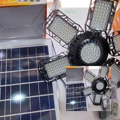 200w solar led folding lamp image 1