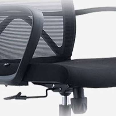 Office Chair :  Ergonomic Black Adjustable Office Chair image 5