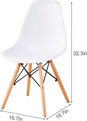 Office seats: Plastic eames chair for indoor 7 outdoor use image 2