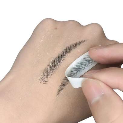 4D Waterproof Eyebrow Hair-like Tattoo Stickers Long Lasting image 1