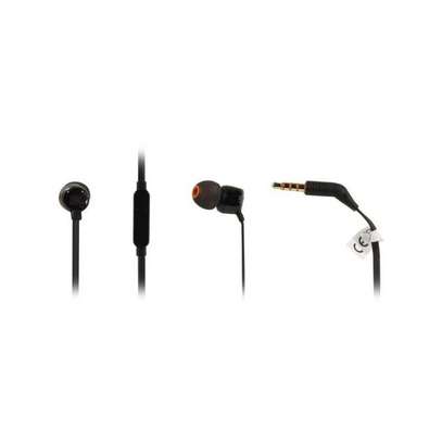 Jbl Tune 110 (T110) In-Ear Headphones-Black image 1