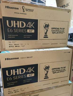 Hisense 43E6 43″ Smart 4k UHD VIDAA Tv – Black
🔍 image 1