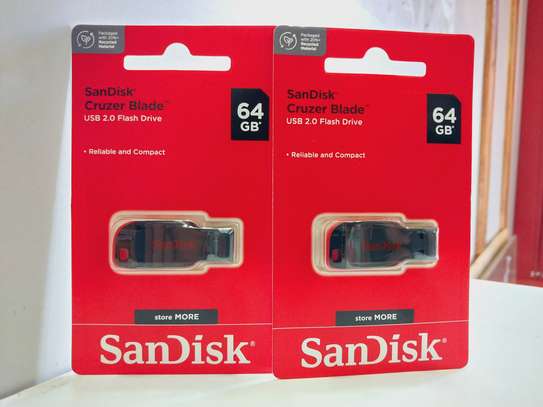 Sandisk Cruzer Blade 64 GB USB 2.0 Pen Drive image 2
