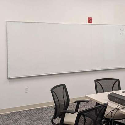Wall to wall Dry erase whiteboards installation image 1