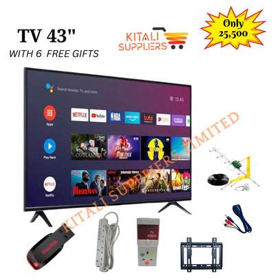 43" tv with free gifts image 1