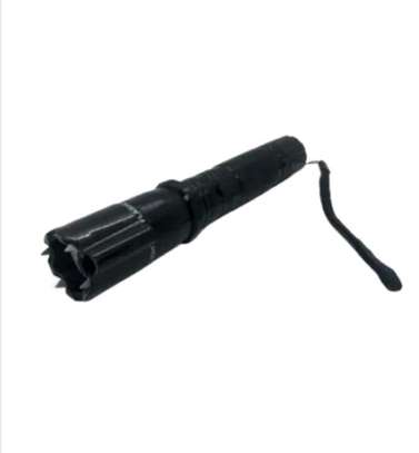 Electro- laser LED aluminium rechargeable flashlight torch image 6