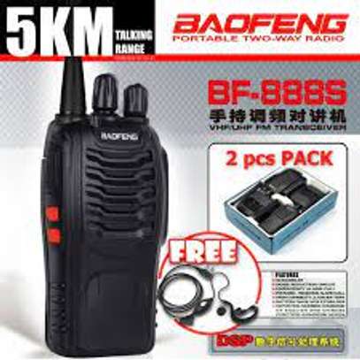Baofeng 888s Walkie Talkie Radio Calls 5Km -2 Pieces image 2