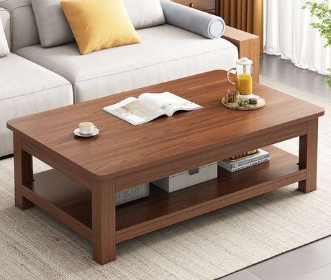 Modern Wooden Coffee-tea Table For Living Room image 4