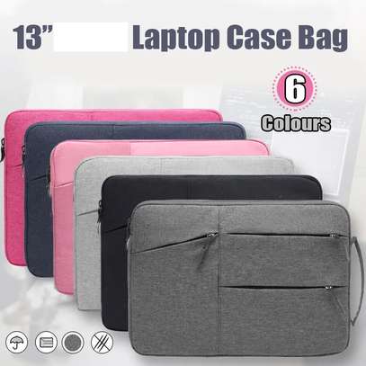 13" Macbook Laptop Carry Sleeve Handle Bag Waterproof image 4