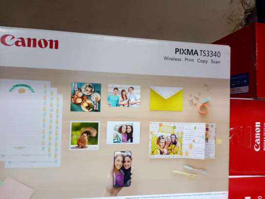 Canon PIXMA TS3440 3-in-1 Wireless Printer. image 1