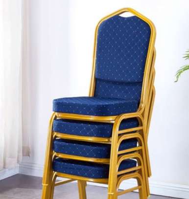 Metal Banquet Dining Chairs – Stackable Seating image 5