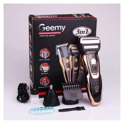 Geemy Rechargeable Hair Shaving Machine, Shaver- 3 In 1 image 2