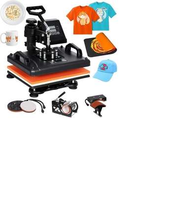 8 In 1 Combo Heat Press Machine Sublimation image 2