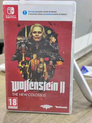 Nintendo switch wolfenstein II the new colossus video game image 1