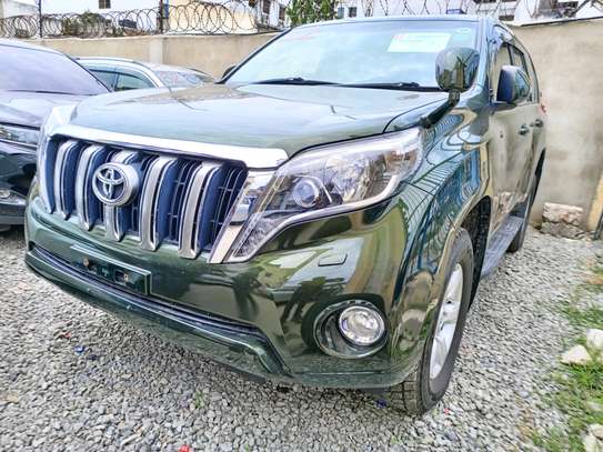 Toyota land cruiser Prado jungle green image 2