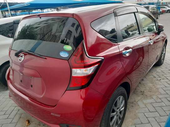 Nissan note red 2017 2wd image 2