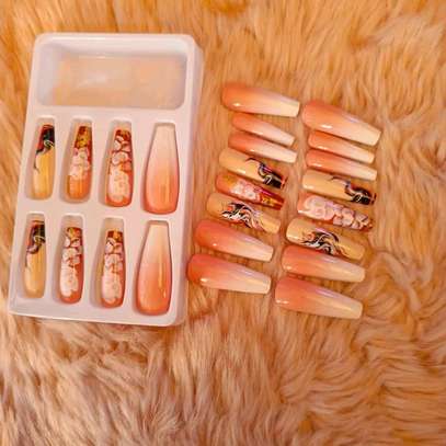Reusable press on nails 24 pieces image 2