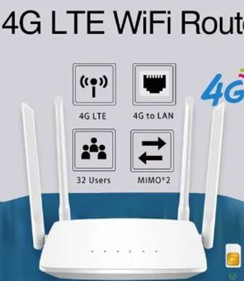4g lte cpe universal wifi all simcard router. image 1
