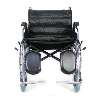 Extra Wide Heavy Duty Wheelchair 56cm Seat Width image 1