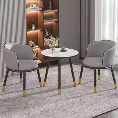 Ceramic Round Coffee Table image 6