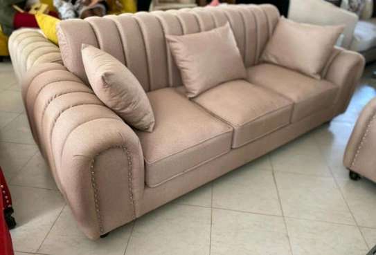Classic 3-Seater piped sofa image 1