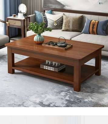 Coffee Table: Rectangular Executive Tea Living Room Table image 1