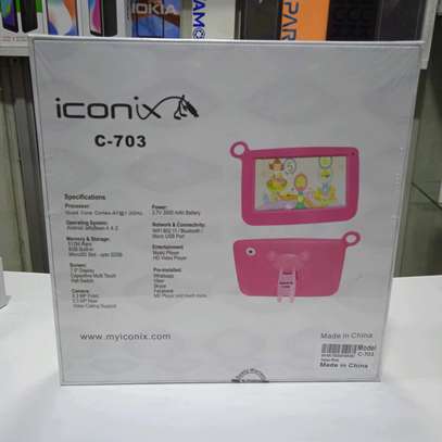 Iconix C703 Kids Tablets with Wifi Support+ 8gb internal storage image 1