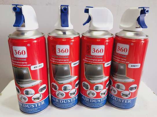 Giga 360/630 450ml Air Duster Cleaning Compressed Air Tank image 3