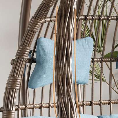 Home Chair: Outdoor Hammock Swing Rattan Chair image 3