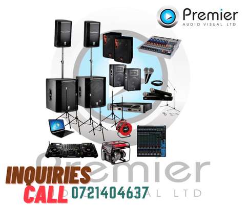 Hire PA System Delivery image 1