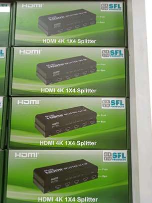 4K HDMI SPLITTER  1x4 image 1