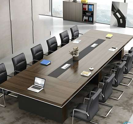 Office Table: 3000MM Large Seating Capacity Meeting Table image 1