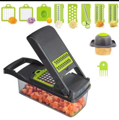14pc Multifunctional Kitchen Vegetable Cutter image 1