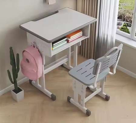 Office Desk : Adjustable Office Study Table and Chair image 9